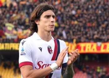 Juventus and Bayer Leverkusen battle for Bologna’s Riccardo Calafiori