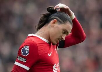 Ex-Liverpool star Luis Suarez tags Darwin Nunez an ‘idiot’ for Crystal Palace head-butt