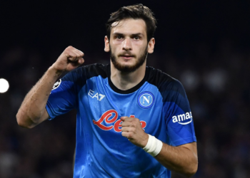 Napoli ace Kvaratskhelia outshines Mbappe, Vinicius, Haaland, Kane in key stat amidst PSG link