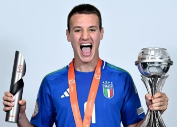 AC Milan wiz Francesco Camarda named Player of the Tournament as Italy win UEFA Under-17 Championship