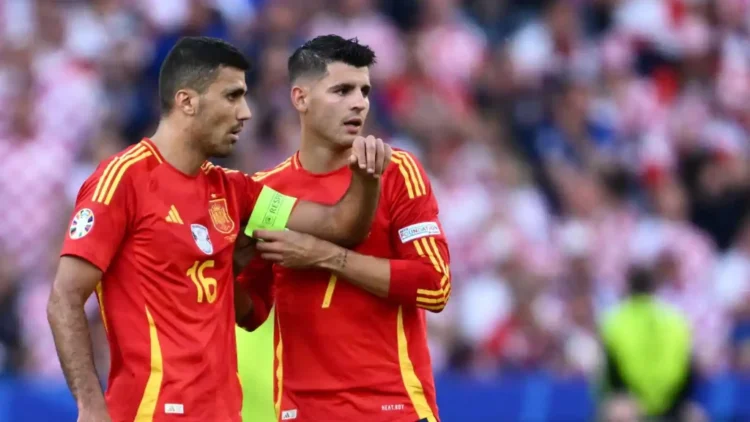 Spain’s Morata and Rodri under fire as UEFA investigates Gibraltar song incident at Euro 2024