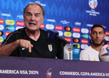 Bielsa defends Uruguay players, criticizes lack of security after clash with Columbia fans in Copa semi-final defeat