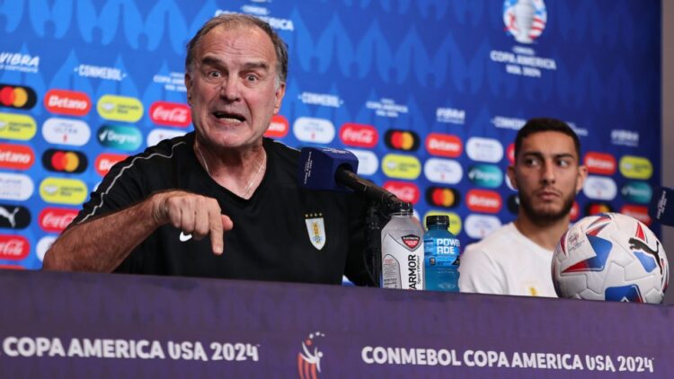 Bielsa defends Uruguay players, criticizes lack of security after clash with Columbia fans in Copa semi-final defeat