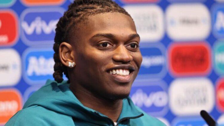 Portugal and AC Milan star Rafael Leão set to become a father of twins
