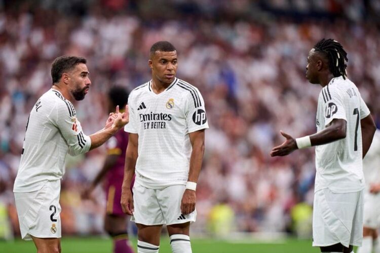 Real Madrid star Carvajal admits to problem between Mbappe, Vinicius Jr and Rodrygo