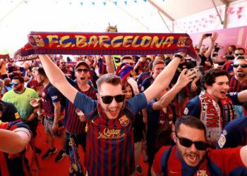 “It’s disgusting and sad” – Barcelona VP fumes as UEFA bans fans from away games over racist conduct