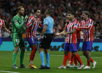 Atlético Madrid lodge UEFA complaint over controversial penalty decision in Lille defeat