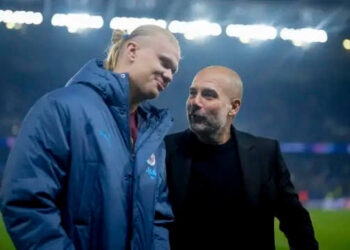 Guardiola reveals reason behind Erling Haaland substitution in Slovan Bratislava victory