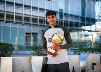 Barcelona’s Lamine Yamal crowned 2024 Kopa Trophy winner, sets record as youngest ever
