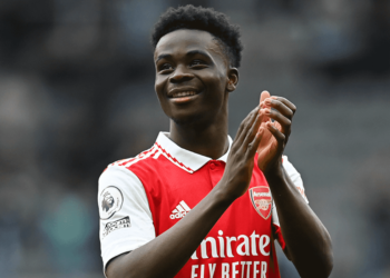 Bukayo Saka set to break 86-year Arsenal record with next England goal