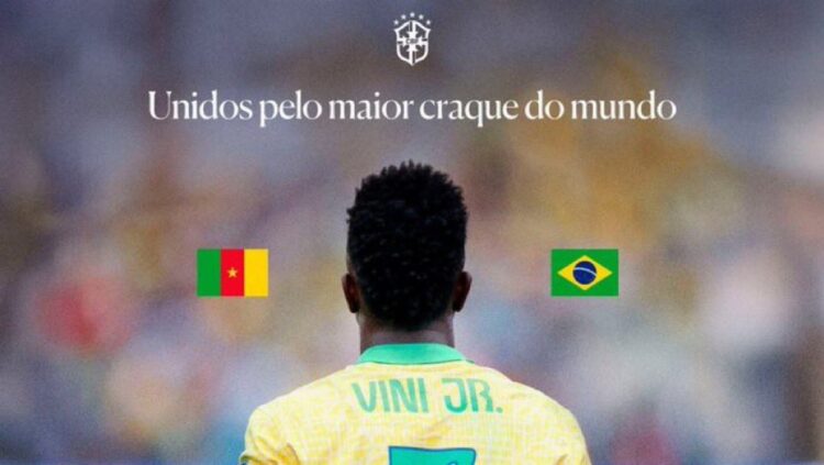 Brazil’s Vinícius Jr discovers Cameroonian roots through DNA test in groundbreaking ceremony