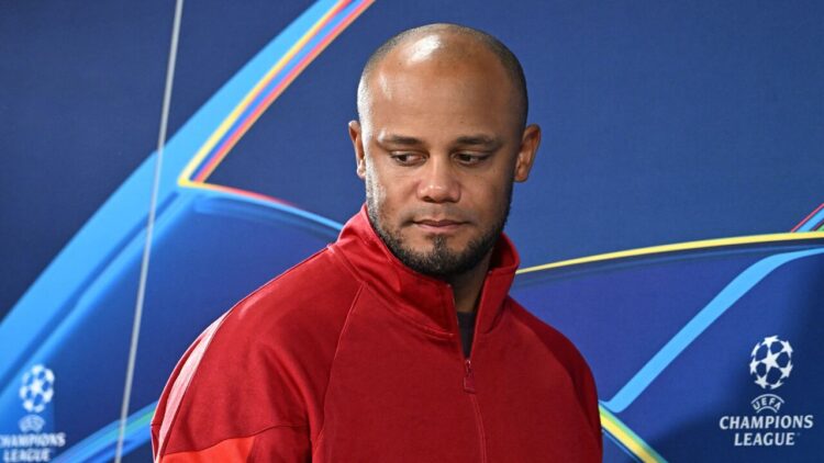 Kompany reveals Champions League top-eight ambition despite slow start to campaign