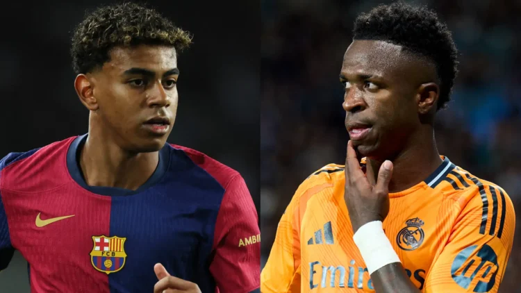 Yamal, Vinicius and the top 10 performing stars of the 2024/2025 La Liga season so far