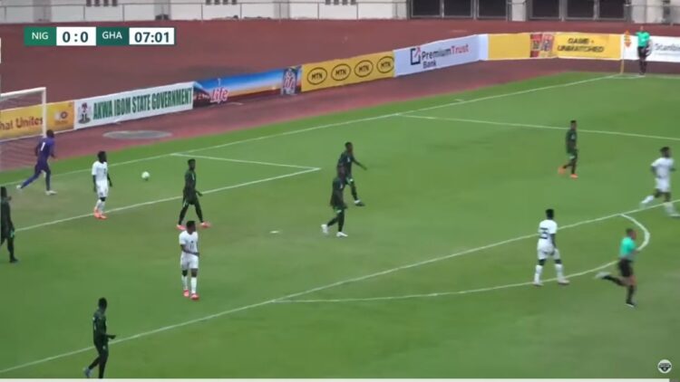 Nigeria 3-1 Ghana: Super Eagles B seal CHAN ticket with victory over Black Galaxies in Uyo