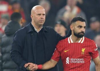Liverpool boss Slot reacts to Salah’s ‘last game’ remark with Man City relegation joke
