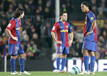 Lionel Messi names the two biggest influences of his career at FC Barcelona