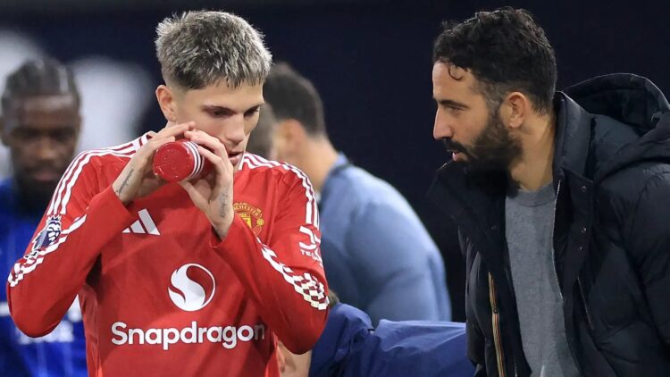 Amorim gives verdict on Alejandro Garnacho’s Man United future amid Napoli links