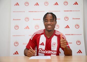 Official: Super Eagles star Onyemaechi becomes the 7th Nigerian in Olympiacos history