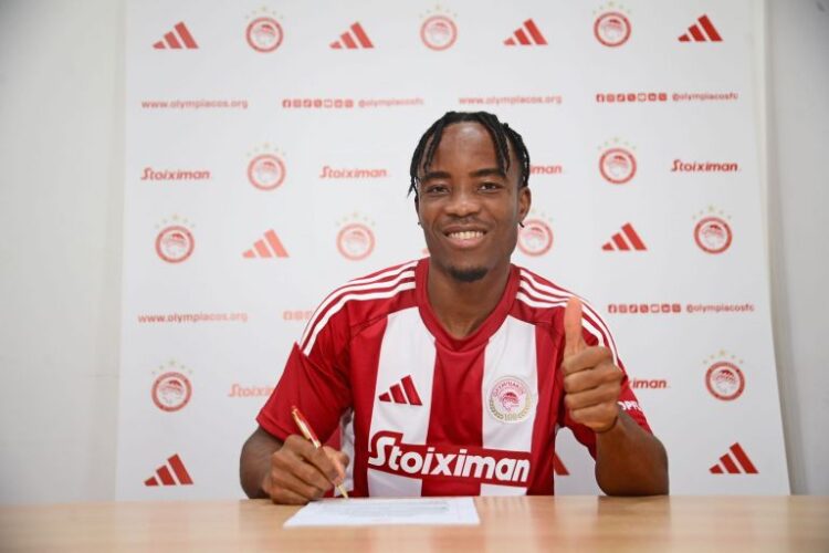 Official: Super Eagles star Onyemaechi becomes the 7th Nigerian in Olympiacos history