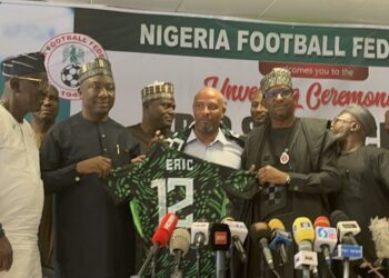 WATCH: Eric Chelle officially unveiled as Super Eagles head coach