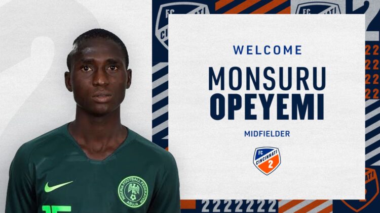 Official: Nigerian youngster joins FC Cincinnati 2 from Portugal’s FC Vizela