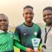WATCH: Nigeria golden boot winner Emma Ogbole nets screamer on full debut to seal win in Libya