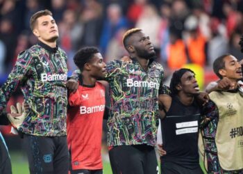 WATCH: Super Eagles star battles Wirtz, Grimaldo, and Schick for Goal of the Month award