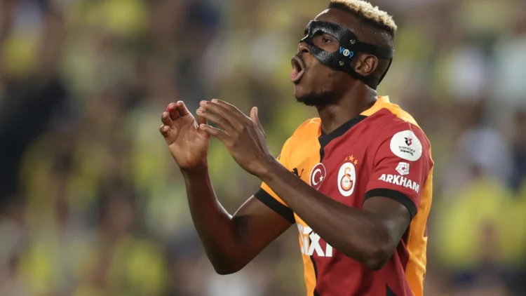 Osimhen: Relief for Eric Chelle as Galatasaray provide fitness update on Super Eagles striker