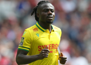 Moses Simon inspires Nantes to hard-fought victory against Nice