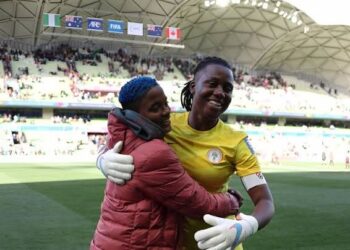 Award-winning Nigerian goalkeeper set for Everton switch after outstanding season in France