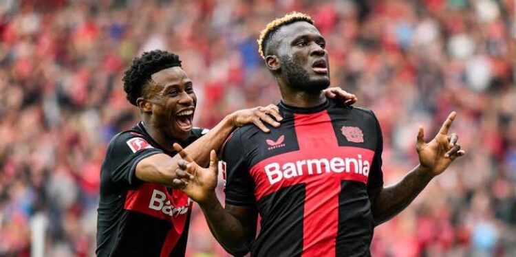Bundesliga: Super Eagles star halts rotten run as Bayer Leverkusen see off Augsburg