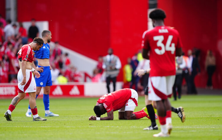 Super Eagles’ Ola Aina indicts assistant referee after Taiwo Awoniyi horror injury