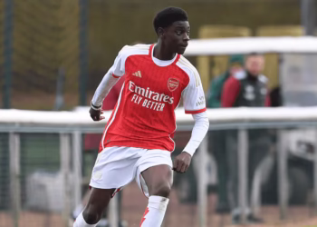 Nigeria-eligible youngster fingers Arsenal star for praise after first-team training experience