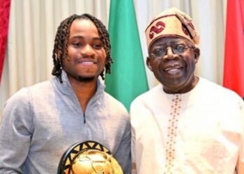 Ademola Lookman visits Tinubu in Lagos – Here’s everything the president said to him
