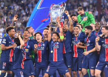 WATCH: Former Super Eagles captain left stunned by Paris Saint-Germain’s historic UCL triumph