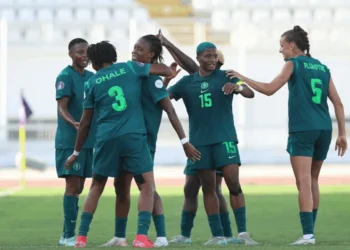 Ashleigh Plumptre reacts to Super Falcons’ five-star WAFCON performance against Zambia