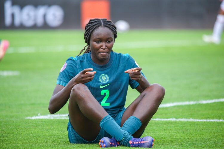 Rinsola Babajide explains Diogo Jota celebration after starring role in Super Falcons’ WAFCON opener