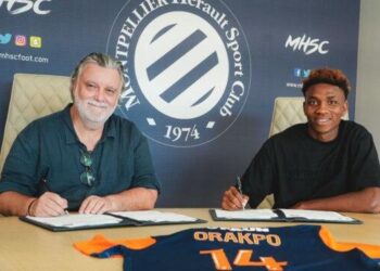 OFFICIAL: Nigerian striker joins Montpellier from OGC Nice, picks John Utaka’s iconic shirt