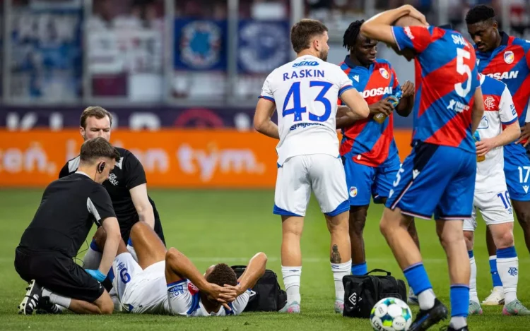 Cyriel Dessers: Super Eagles striker suffers injury setback in UEFA Champions League action