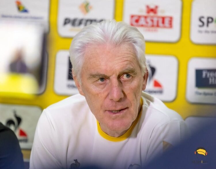 Super Eagles warned: “We are not afraid of Nigeria,” says Bafana Bafana boss Hugo Broos