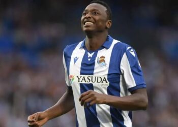Real Sociedad boss offers Umar Sadiq transfer update following Nigerian striker’s absence from La Liga opener
