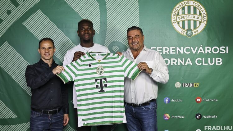 Talented Nigerian forward signs for Hungarian Fizz Liga champions Ferencvaros