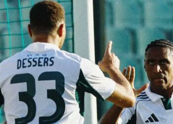 WATCH: Super Eagles forward Cyriel Dessers nets first Panathinaikos goal to seal Greek Cup win