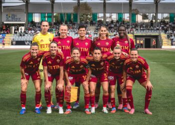 Babajide and Oladipo celebrate as Roma clinch Champions League qualification in Lisbon