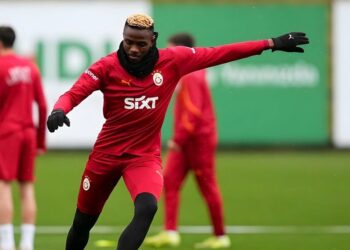 Galatasaray handed huge boost as Super Eagles striker Victor Osimhen returns to training after injury layoff