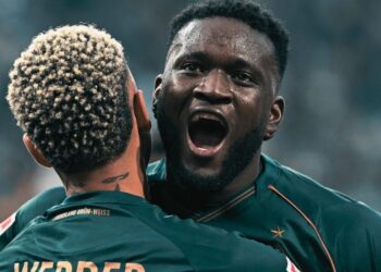 Super Eagles’ Boniface silences doubters with sharp 15-minute cameo and assist on Bremen debut