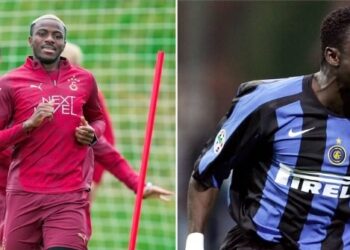 Nigerian record: Victor Osimhen set to surpass Obafemi Martins in Champions League history