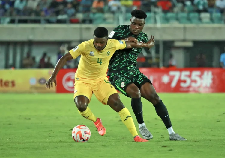 South Africa 1-1 Nigeria: Bafana Bafana crush Super Eagles’ World Cup dream in Bloemfontein