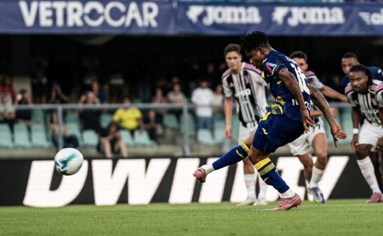 Verona’s Gift Orban “truly delighted” after scoring first Serie A goal to end Juventus’ perfect start