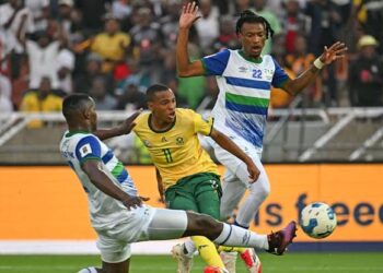Super Eagles in big trouble as South Africa cruise to dominant win over Lesotho